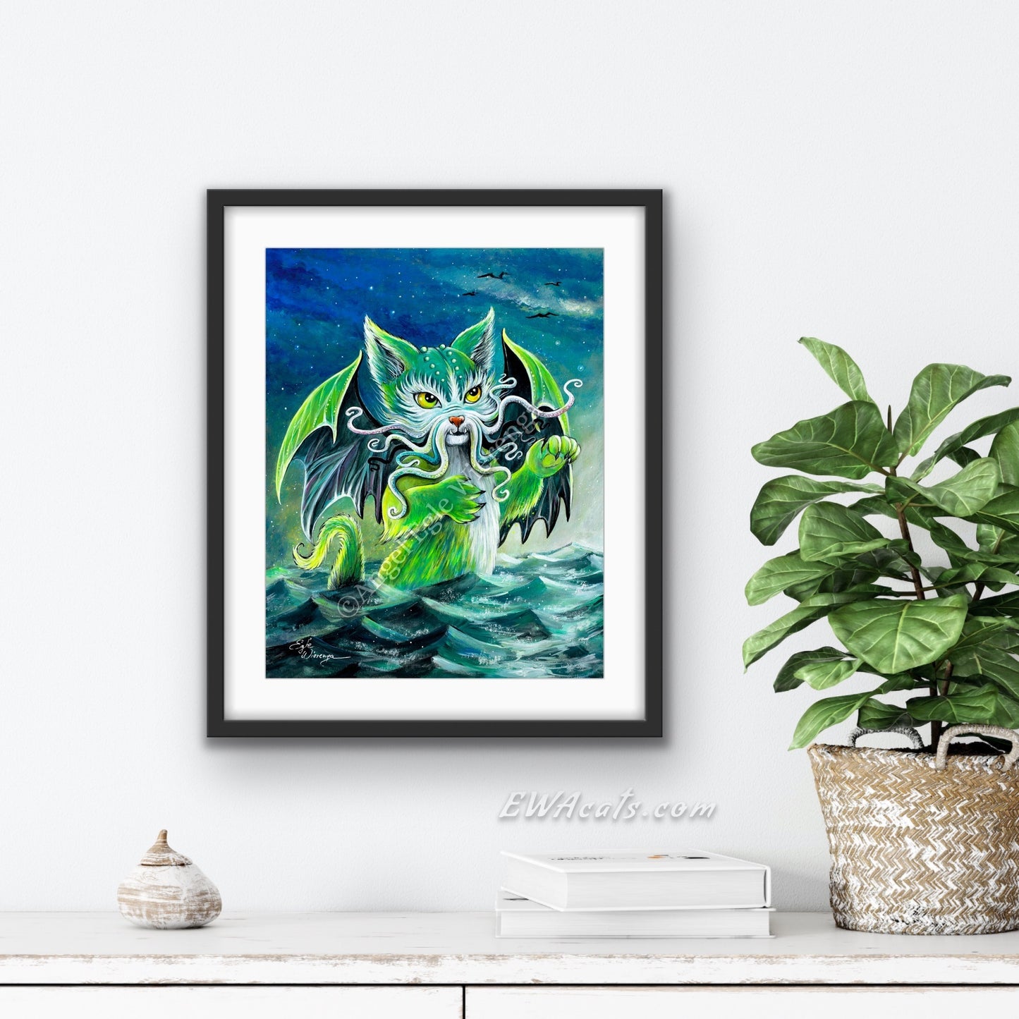 Art Print "Cathulhu"
