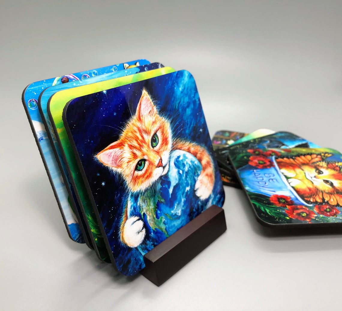COASTER SETS, *Choose any images from my entire shop!* See Directions Below