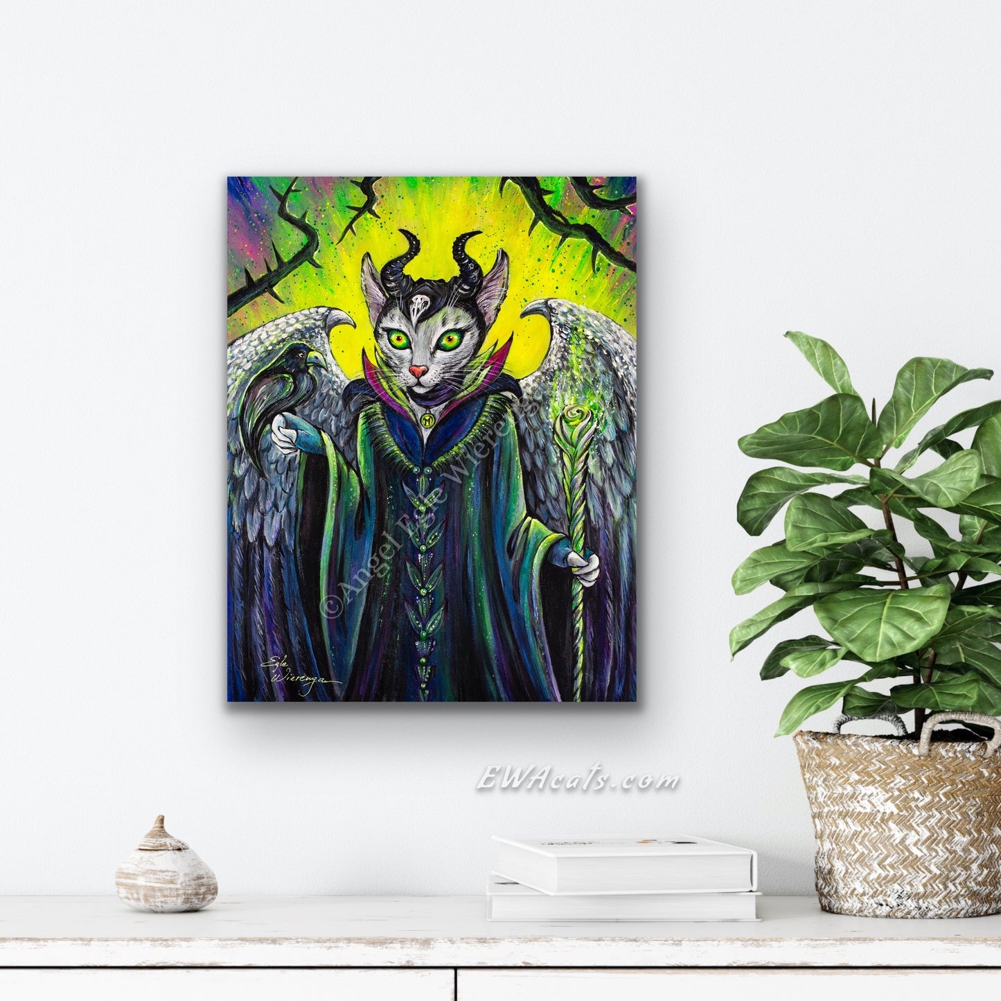 CANVAS "Meowlificent" Open & Limited Edition