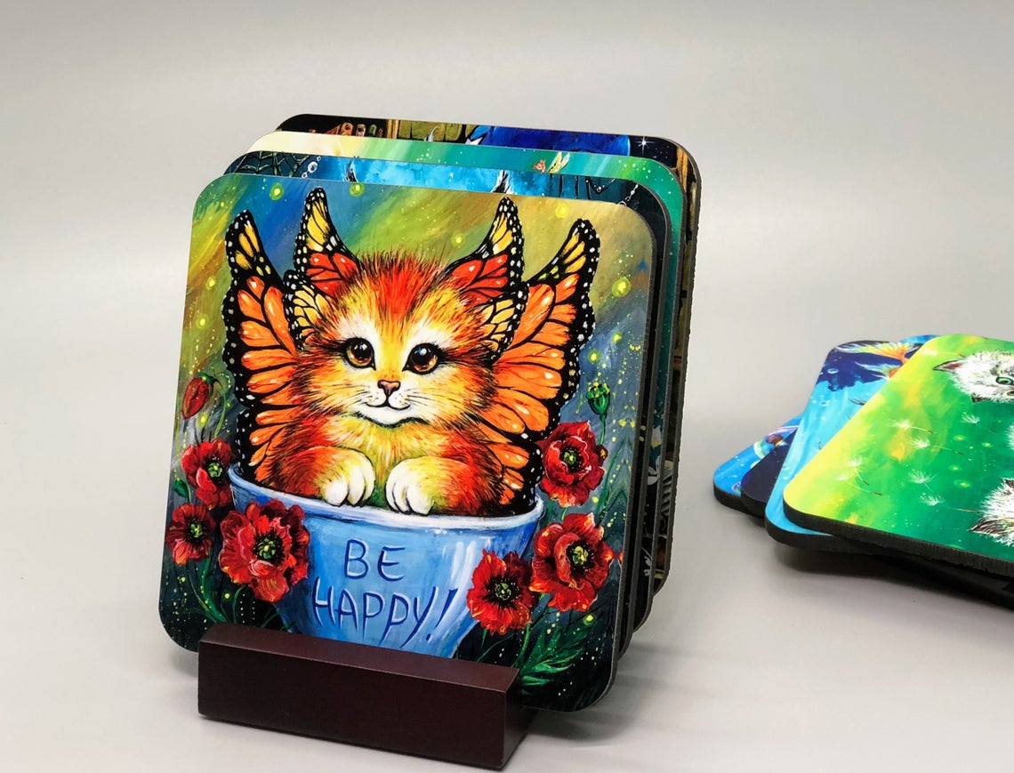 COASTER SETS, *Choose any images from my entire shop!* See Directions Below