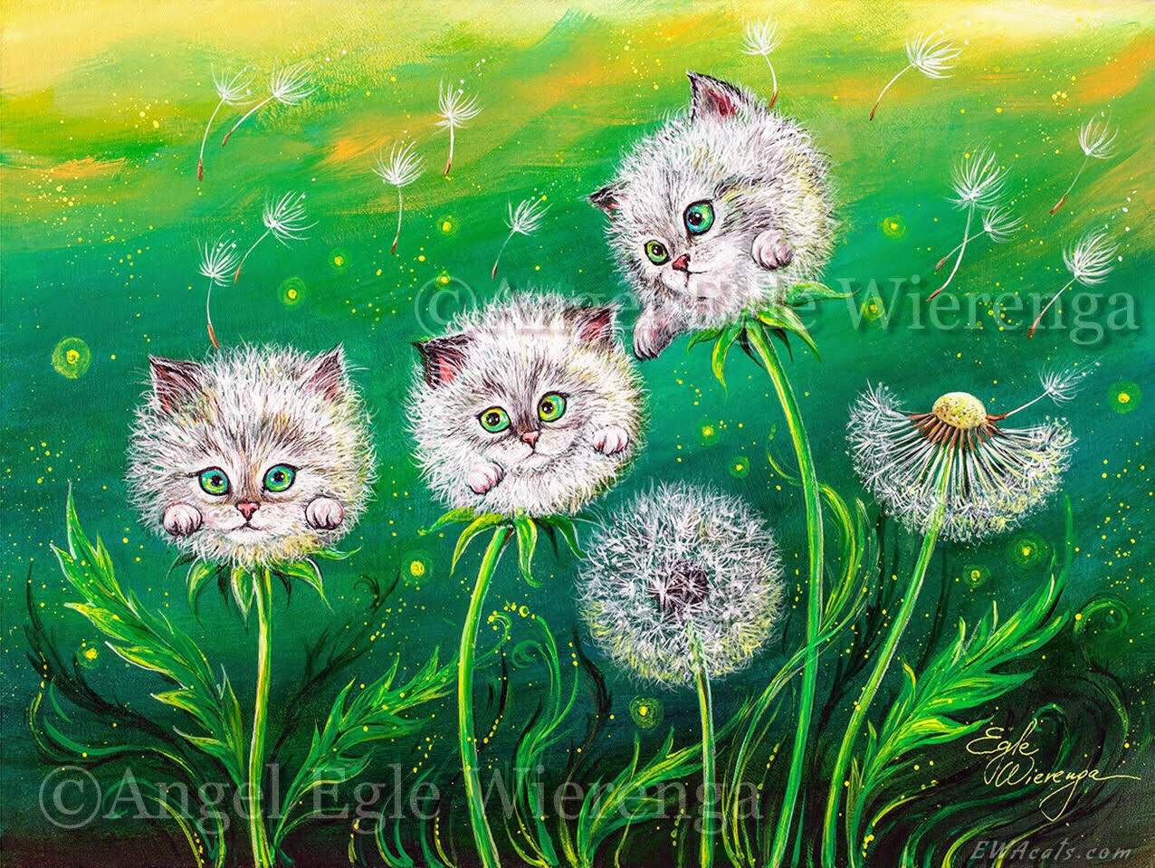 Art Print "Kittylions"