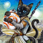 CANVAS "Rey Cat" Open & Limited Edition