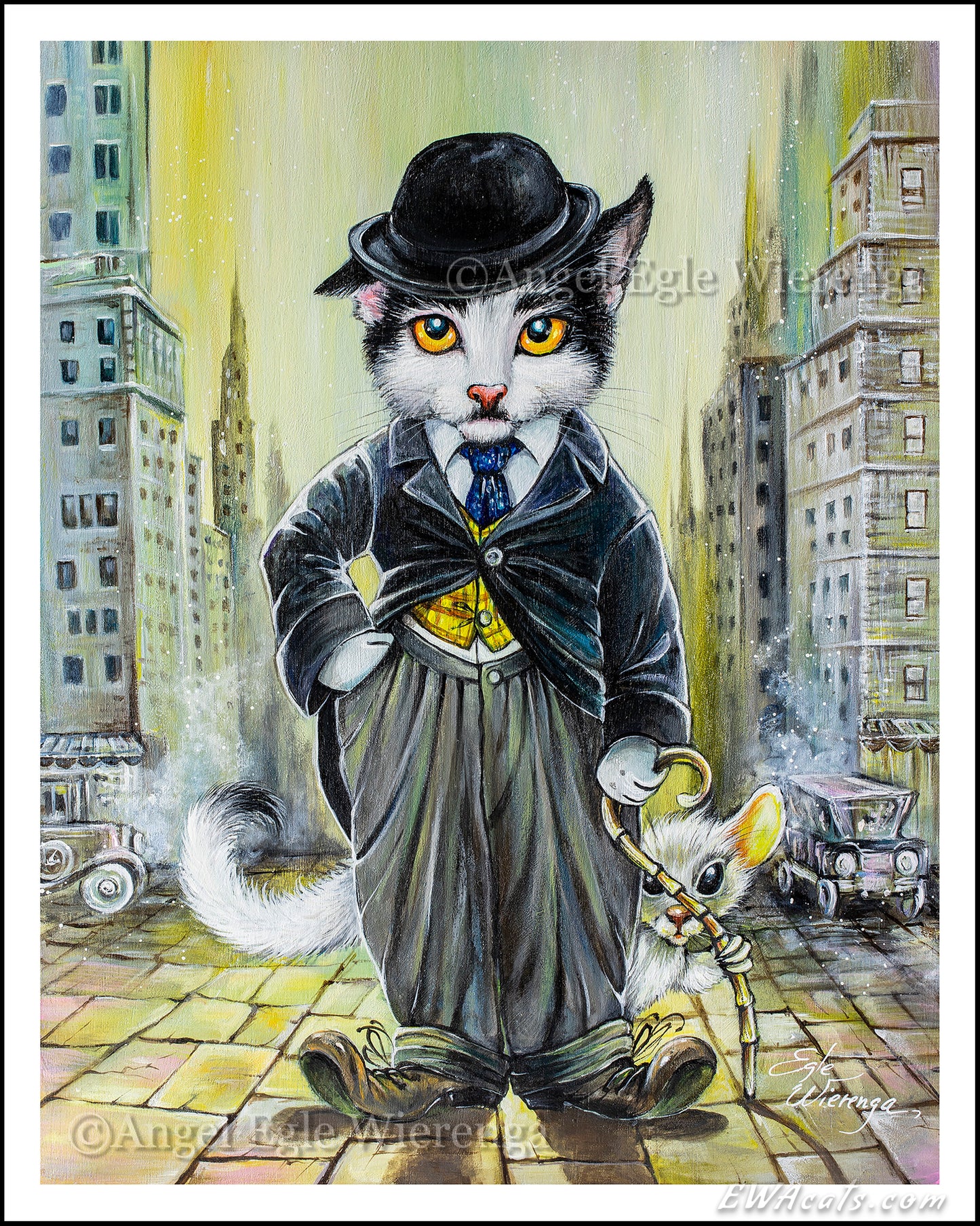 Art Print "Kitty Chaplin"