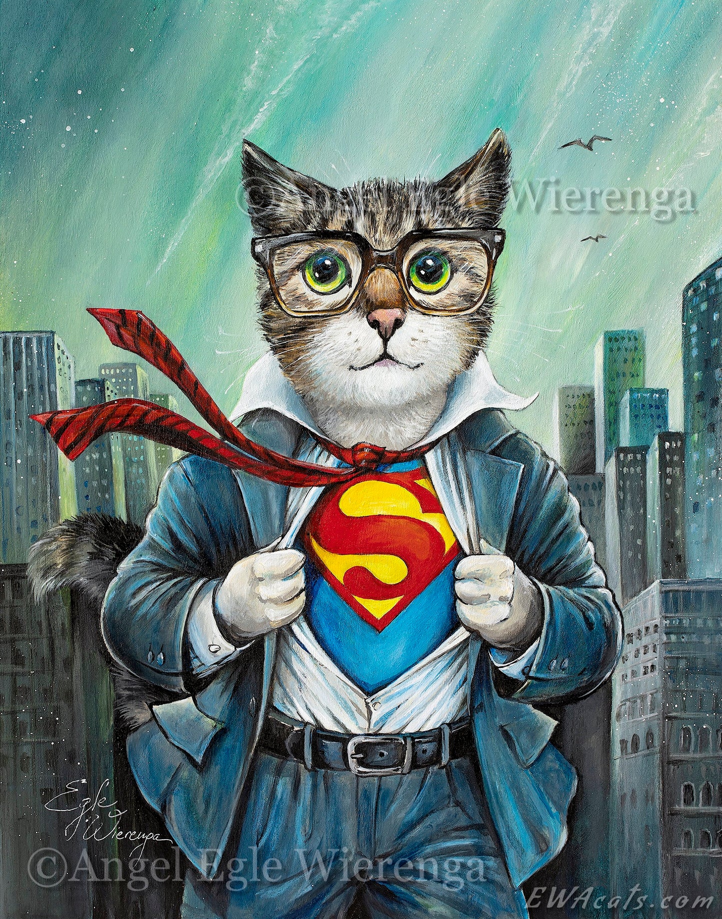 CANVAS "The Cat of Steel" Open & Limited Edition