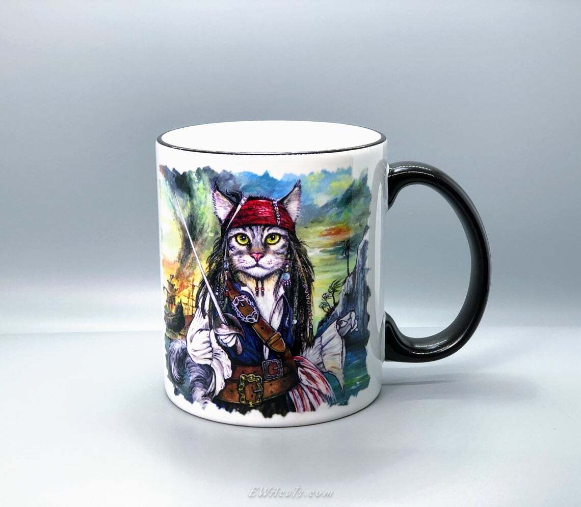 MUG "Cat Sparrow"