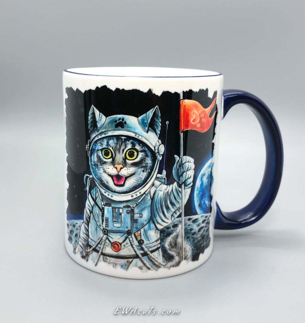 MUG "First Cat on the Moon"