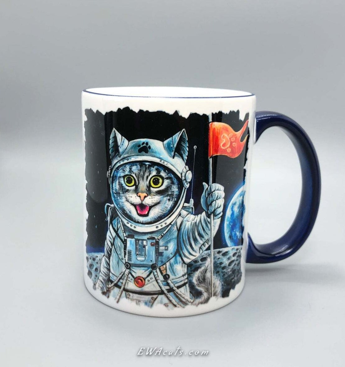 MUG "First Cat on the Moon"