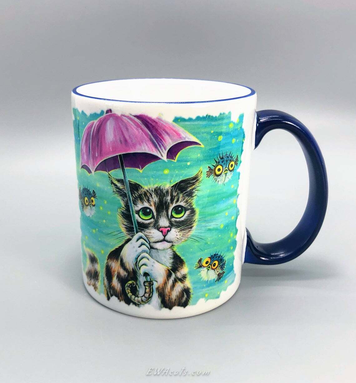 MUG "Umbrella Cat"