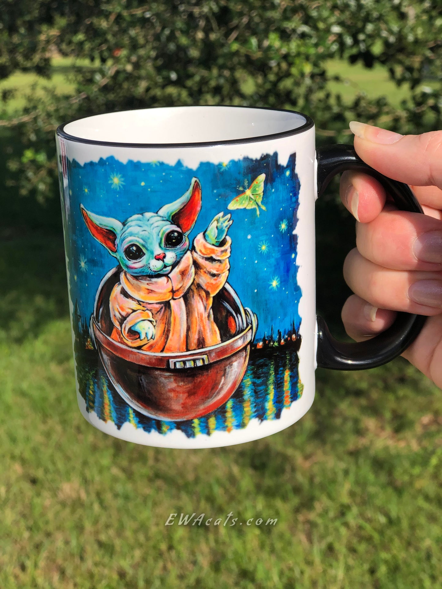 MUG "Kitty Yoda"