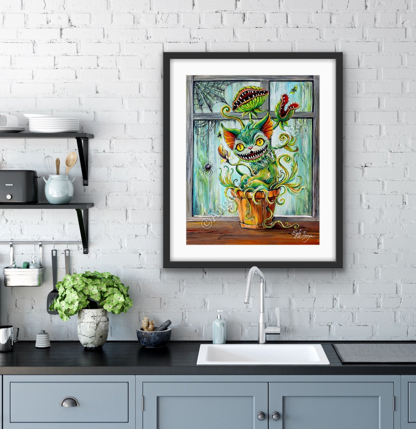 Art Print "Venus Meowtrap"