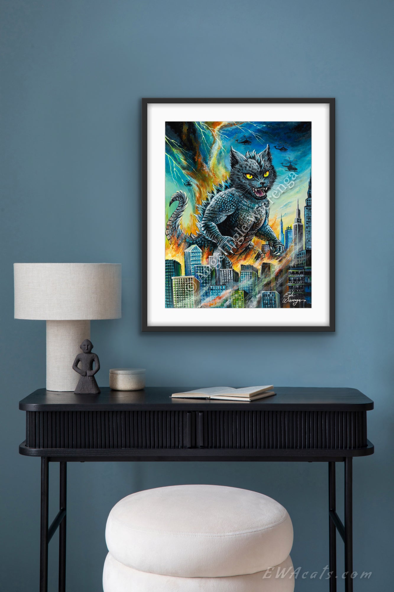 Art Print "Catzilla"