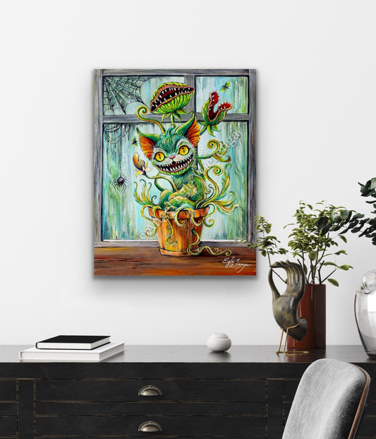 CANVAS "Venus Meowtrap" Open Edition Canvas Giclee