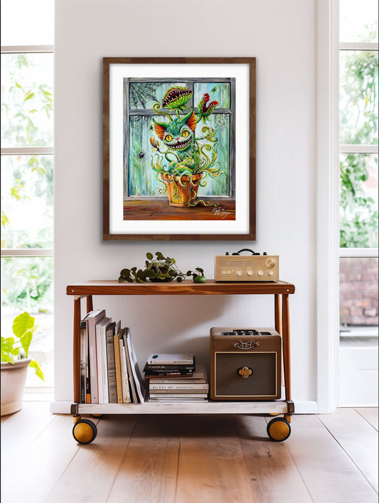 Art Print "Venus Meowtrap"