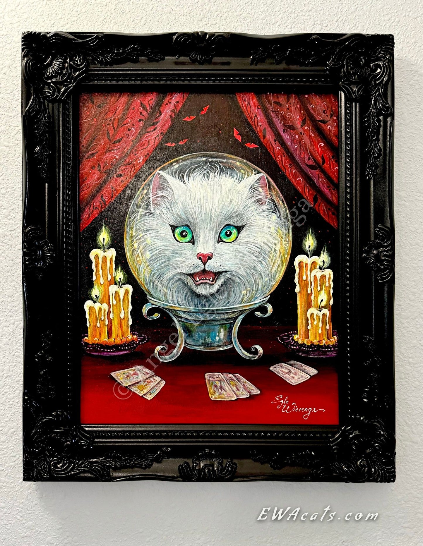 Original Painting "Meowdame Leota"