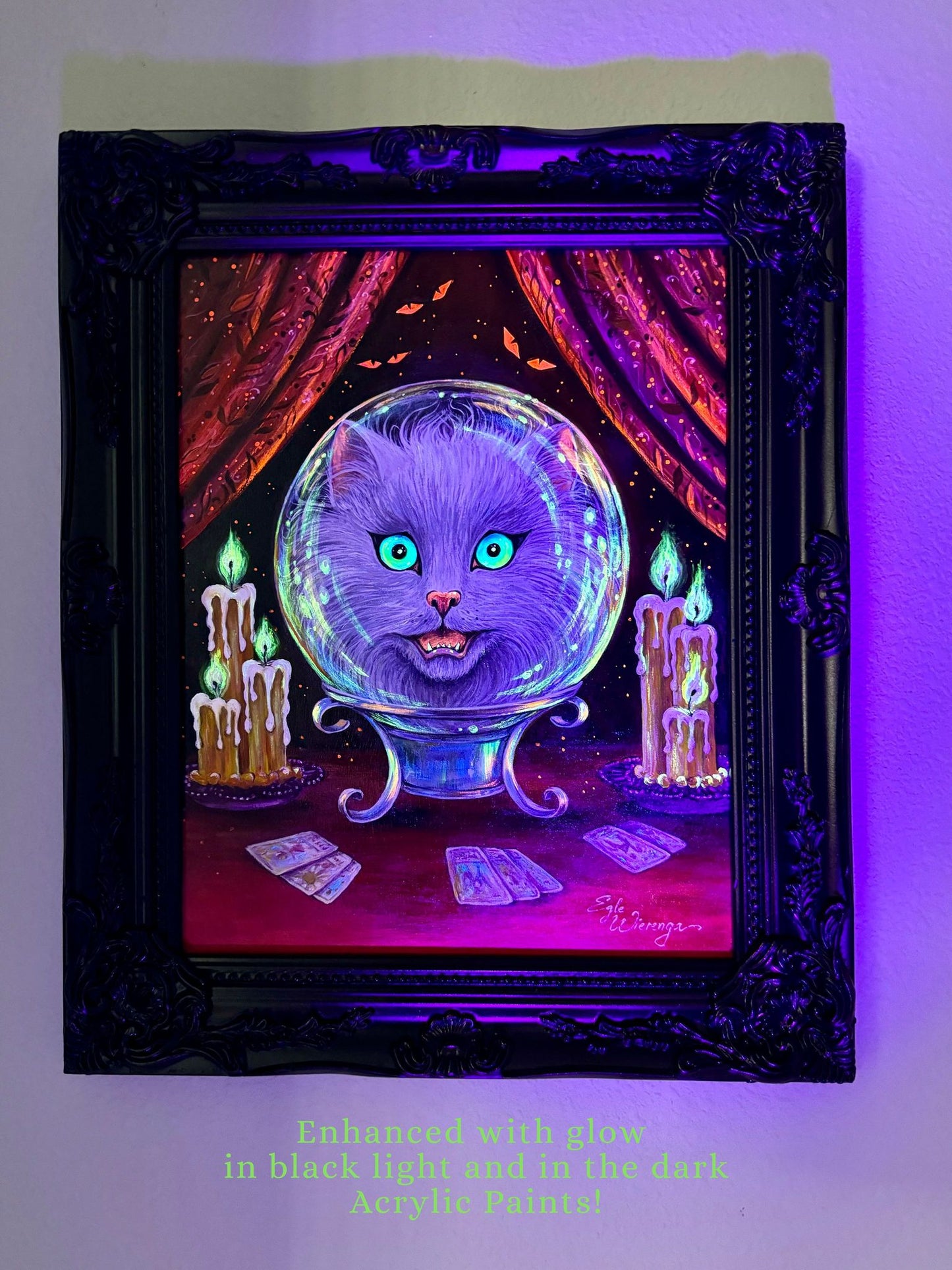 Original Painting "Meowdame Leota"