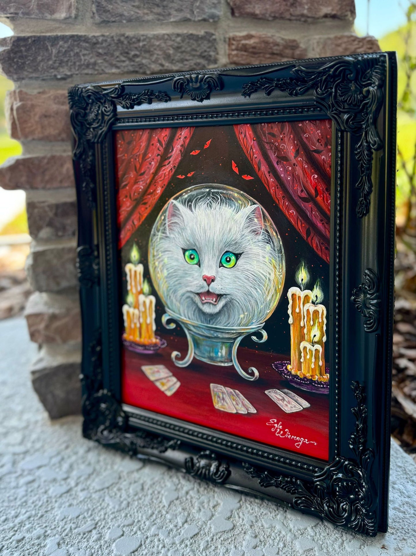 Original Painting "Meowdame Leota"