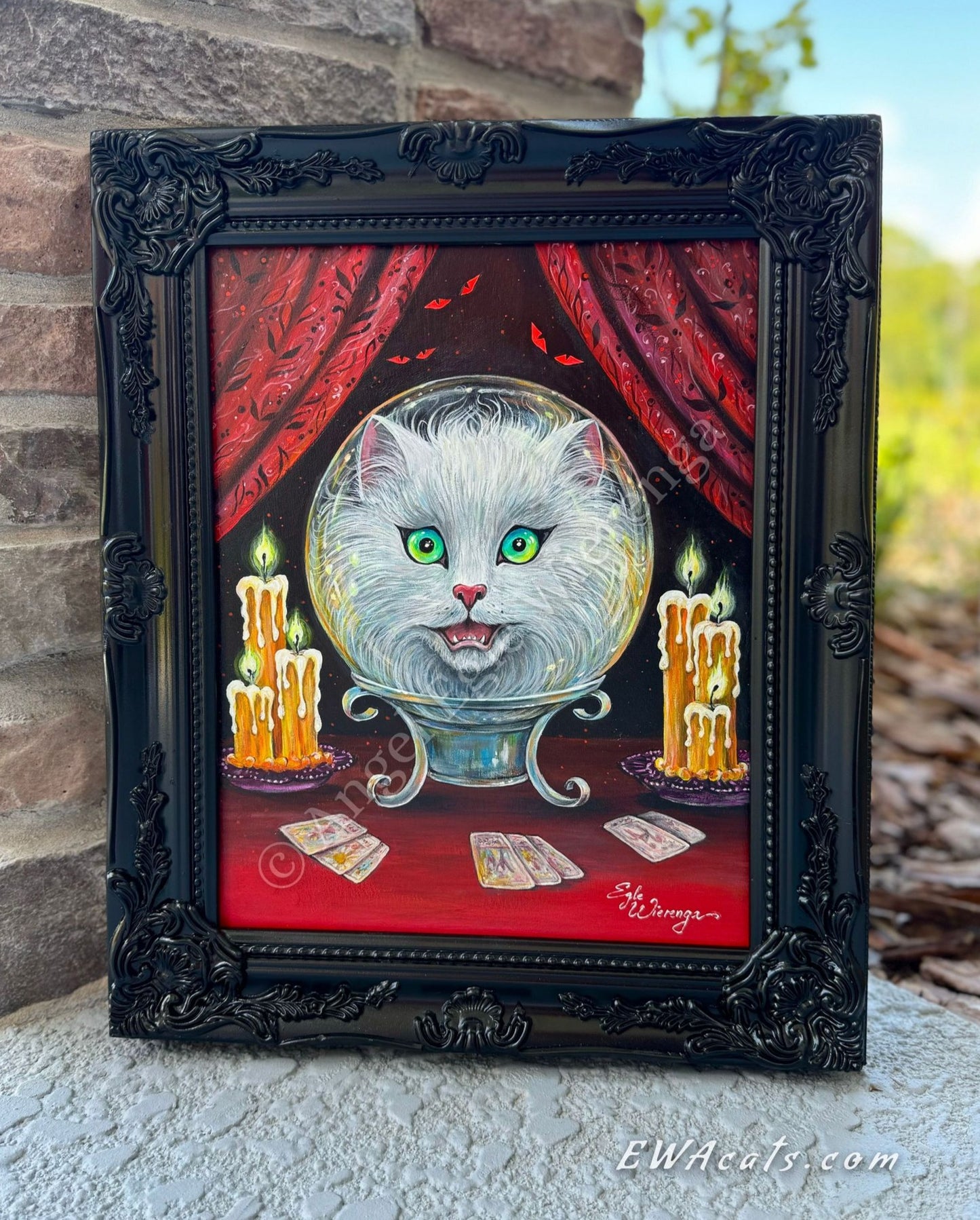 Original Painting "Meowdame Leota"