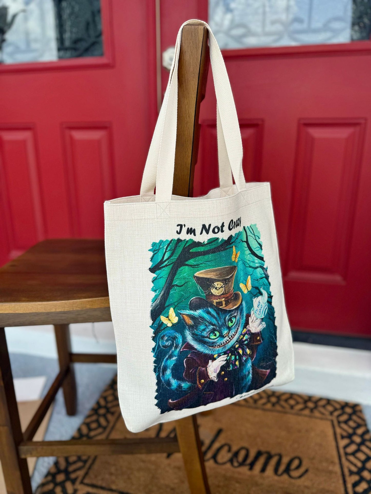 Tote Bag "I'm Not Crazy!"