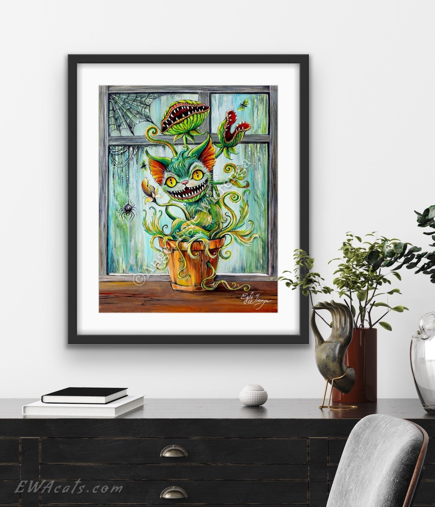 Art Print "Venus Meowtrap"