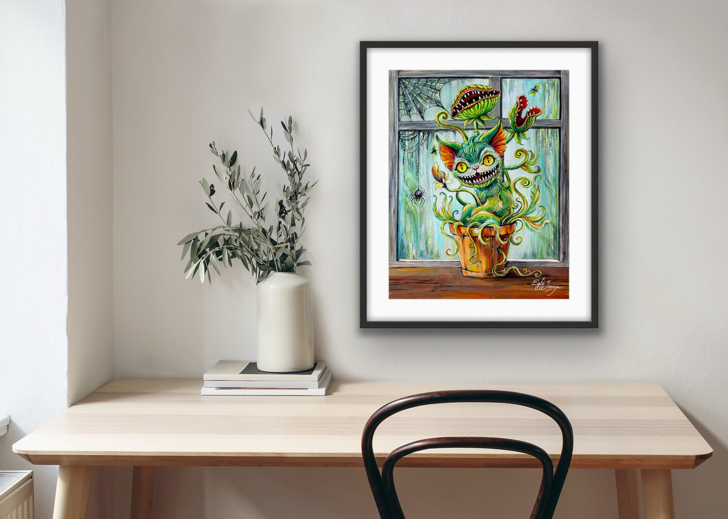 Art Print "Venus Meowtrap"