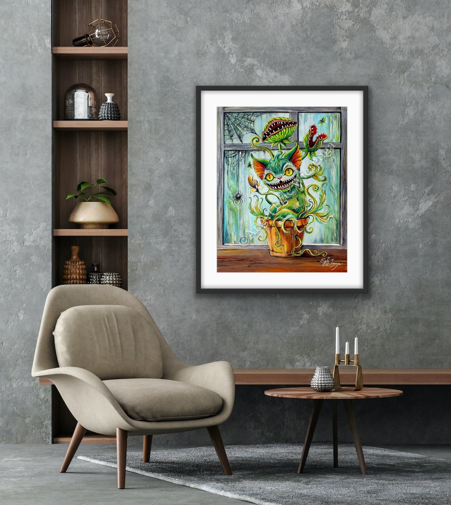 Art Print "Venus Meowtrap"