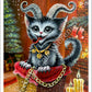 Art Print "Kitty Krampus"
