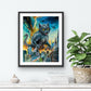 Art Print "Catzilla"