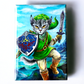 MAGNET 2"x 3" Rectangle "Kitty Link"