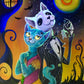 Original Painting "Jack and Sally Cats"