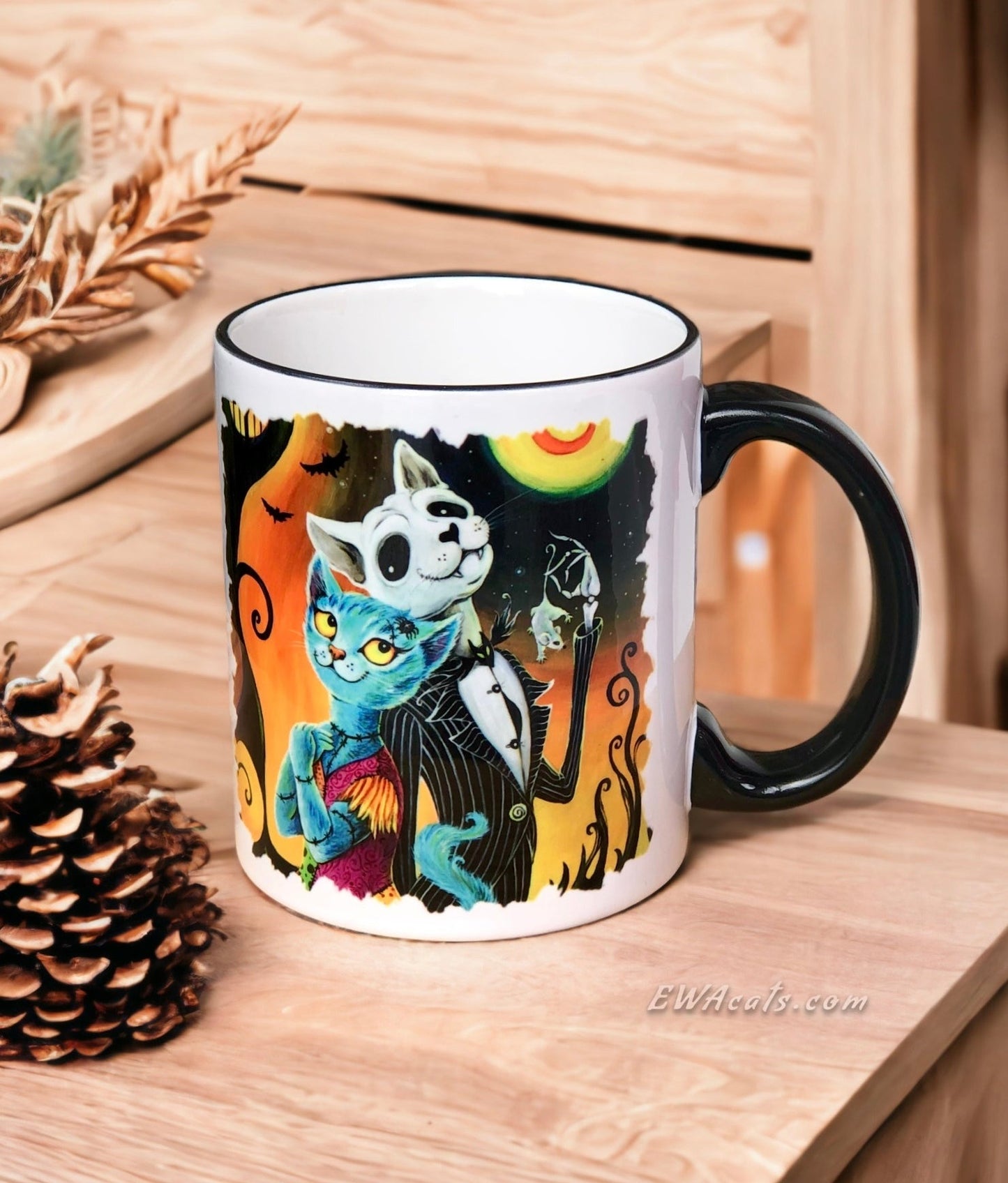 MUG "Jack and Sally Meows"