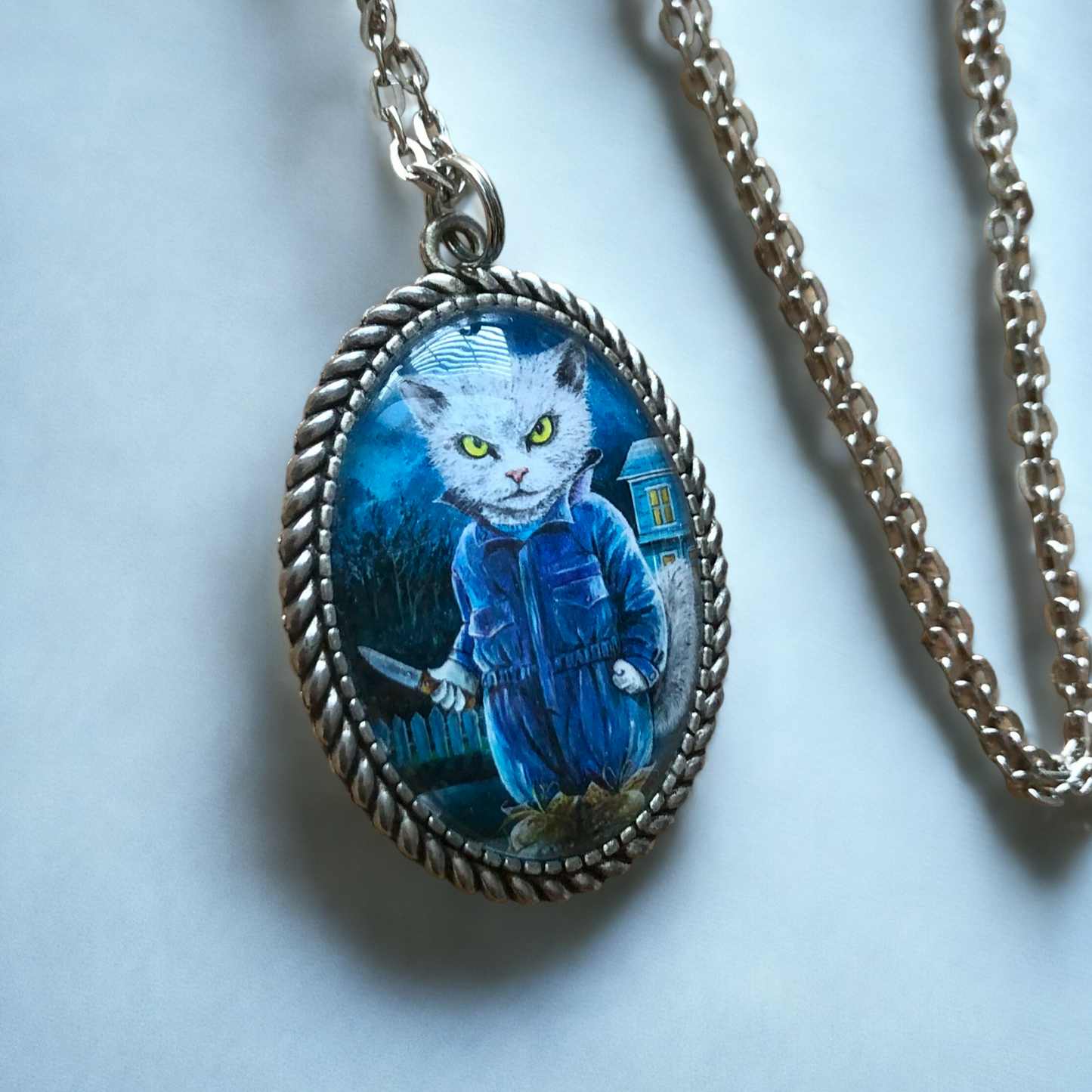 Necklace "Michael Meowers"