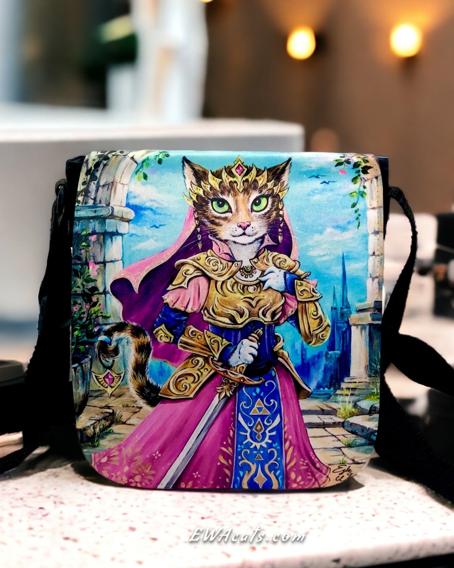Shoulder Bag "Purrincess Zelda"