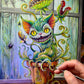 Original Painting "Venus Meowtrap"