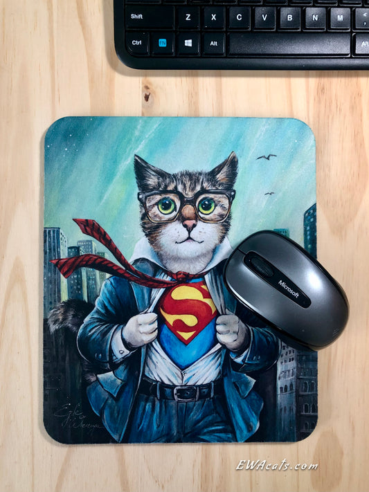Mouse Pad "The Cat of Steel"