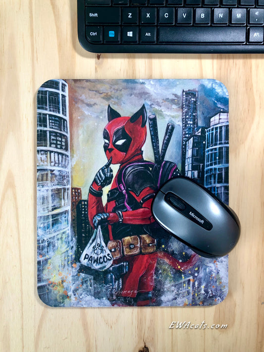 Mouse Pad "Catpool"