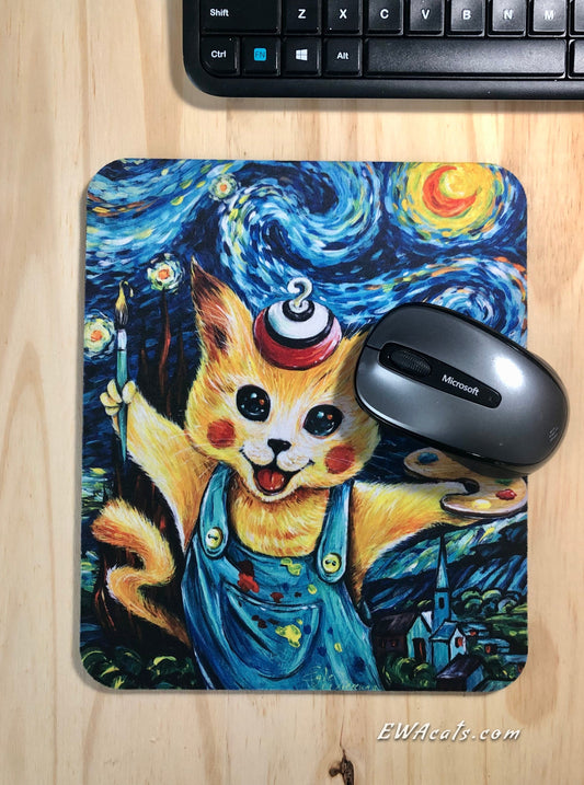 Mouse Pad "Pika Kitty"