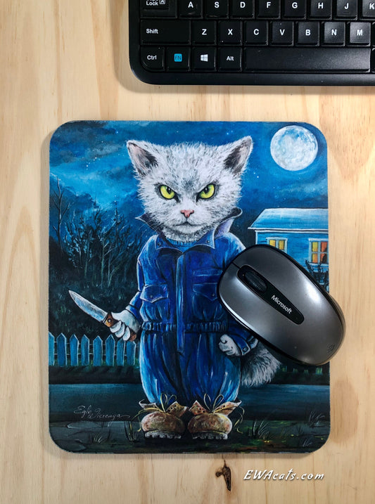 Mouse Pad "Michael Meowers"