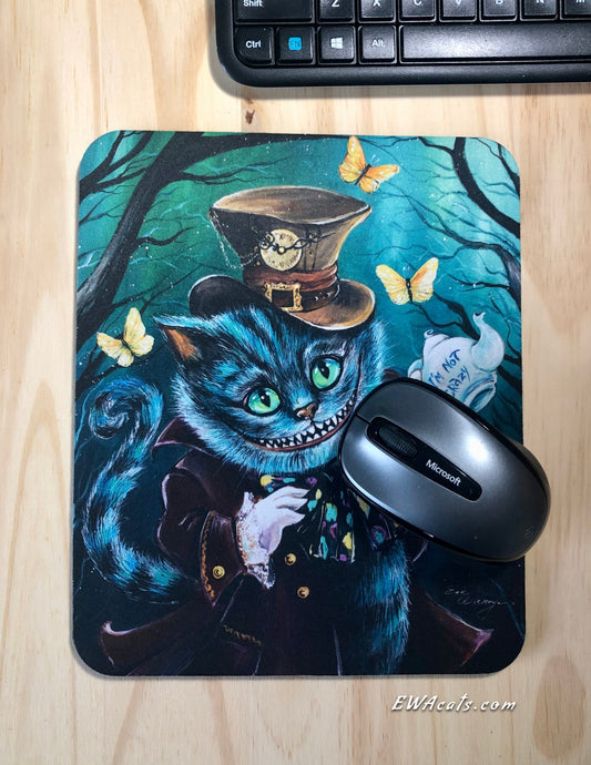 Mouse Pad "Steampunk Cheshi"