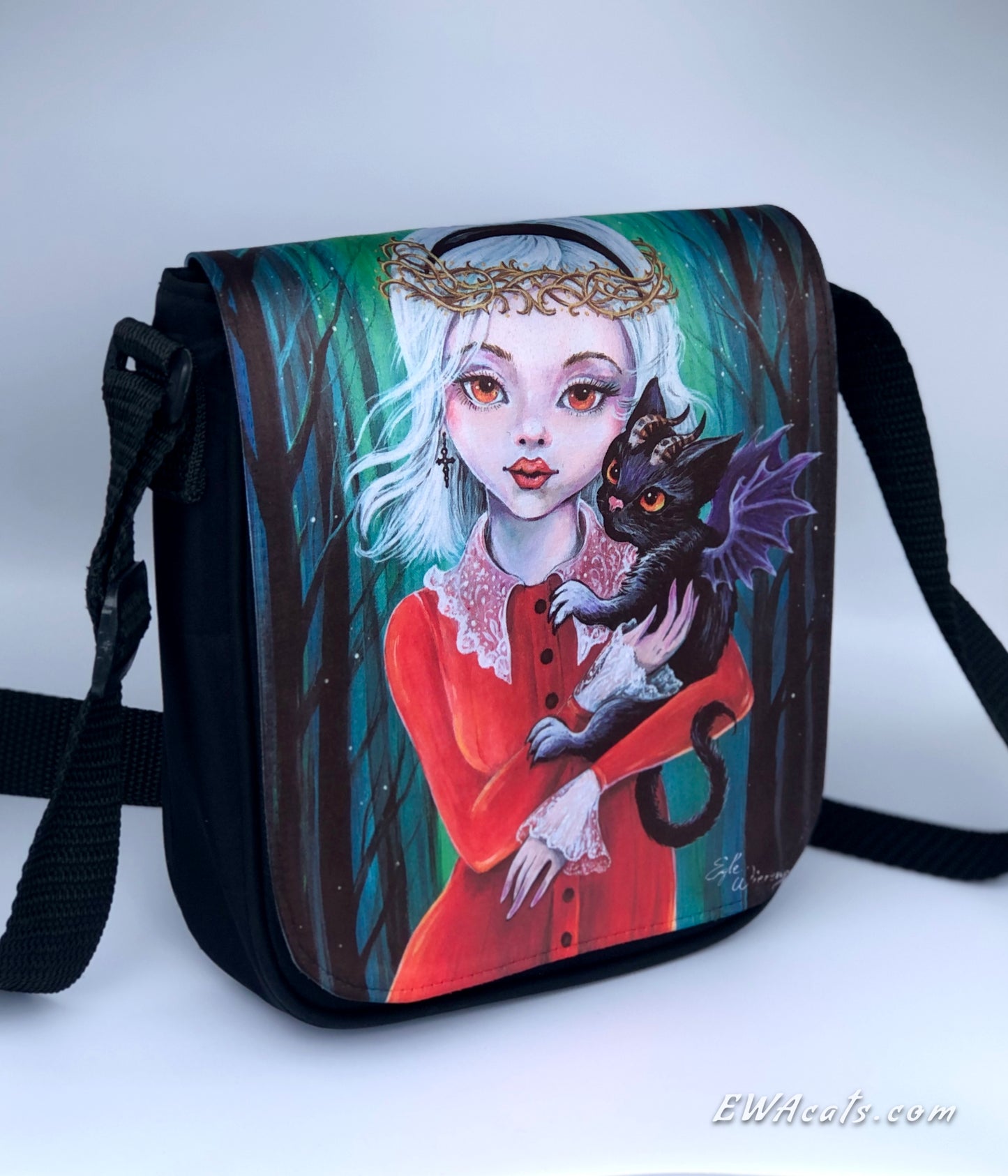 Shoulder Bag "Sabrina and Salem"