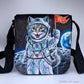 Shoulder Bag "First Cat on the Moon"