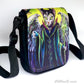 Shoulder Bag "Meowlificent" with a Removable Flap