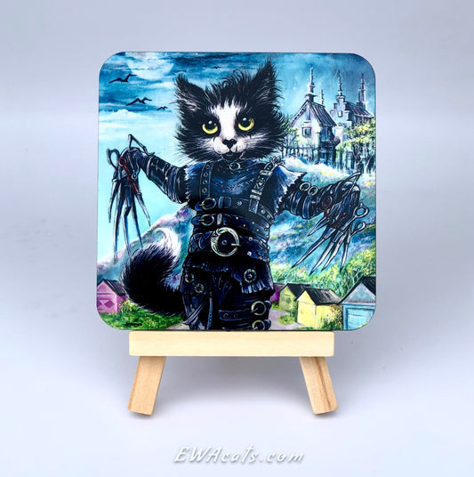 Coaster "Kitty ScissorClaws"