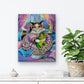 SUPREME MASTER CANVAS "Purrincess and Her Little Monster" Limited to 5 only!
