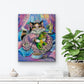 CANVAS "Purrincess and Her Little Monste" Open Edition Canvas Giclee