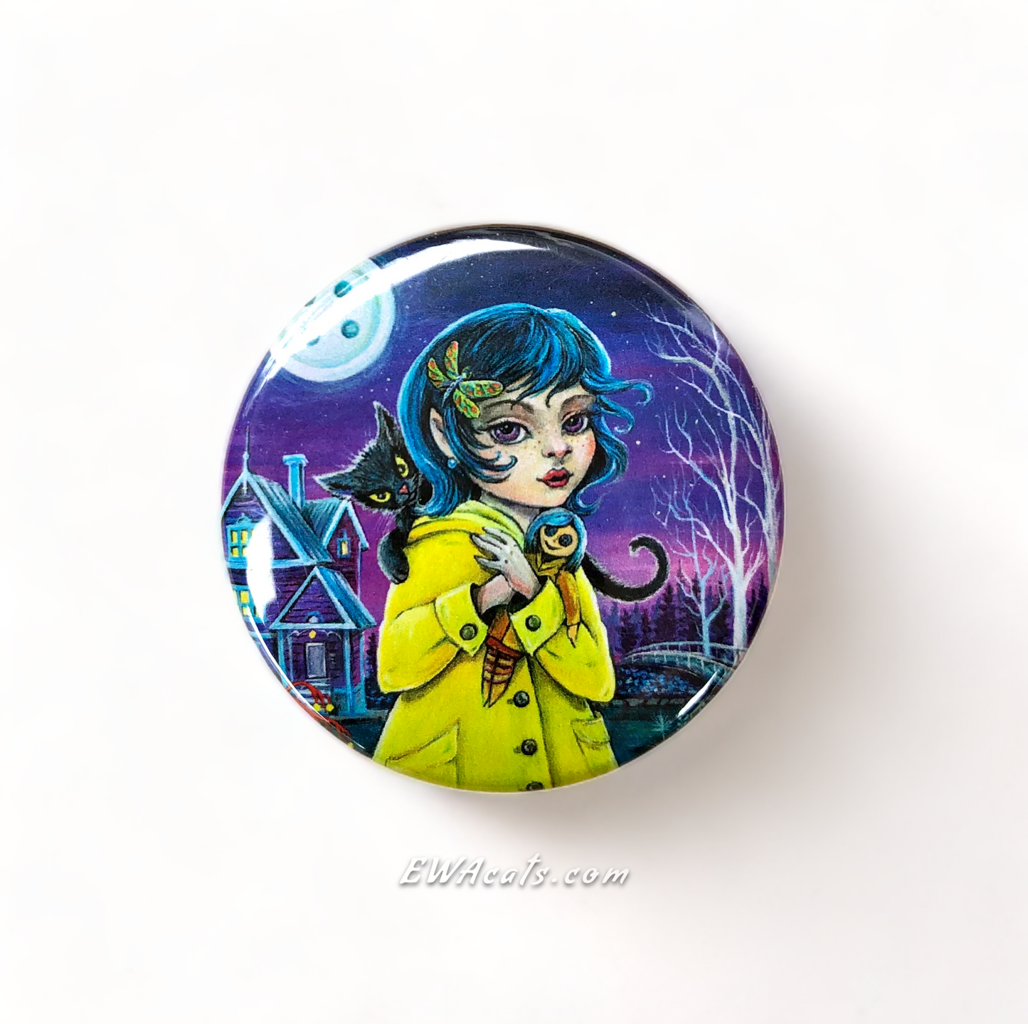 Button "Coraline"