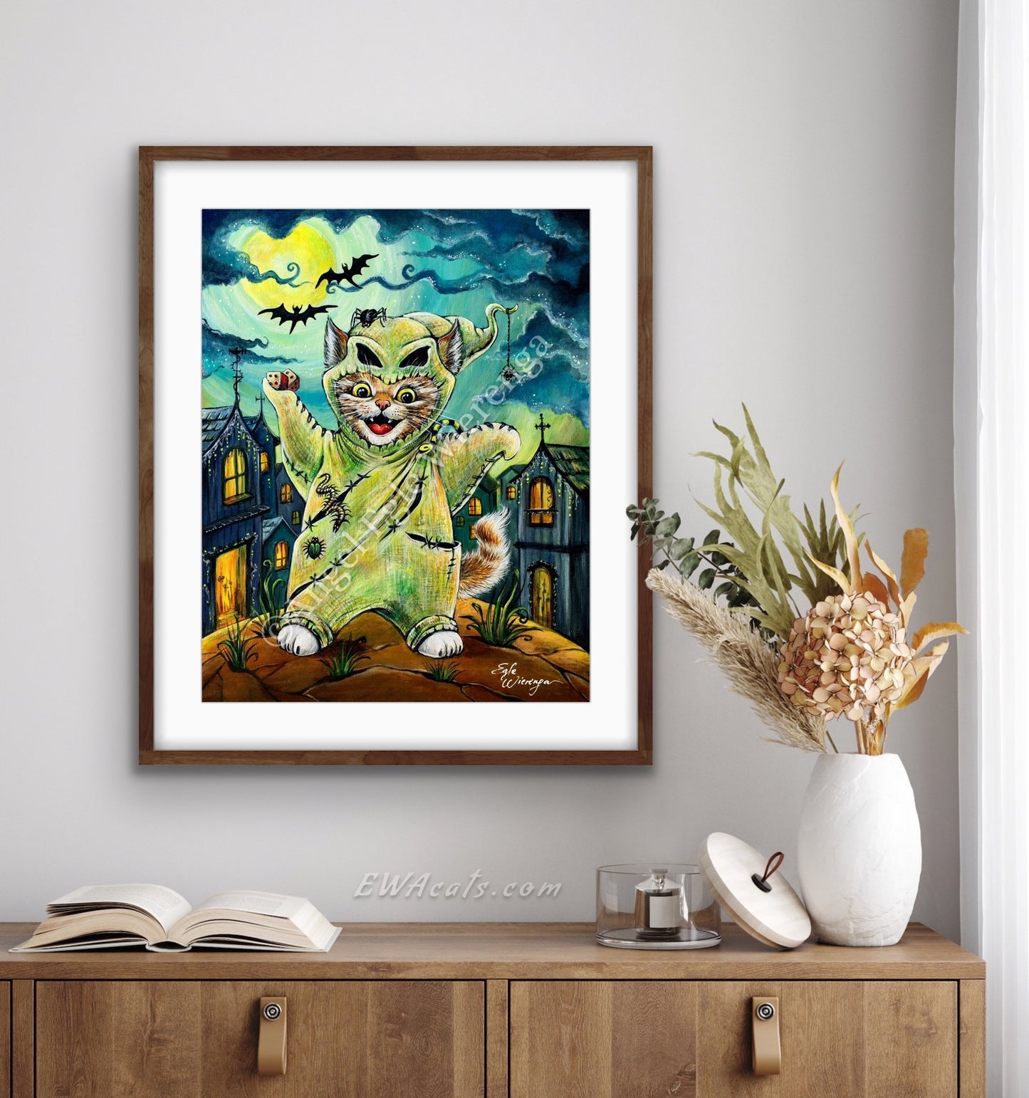 Art Print "Oobie boogie Kitty"