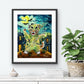 Art Print "Oobie boogie Kitty"