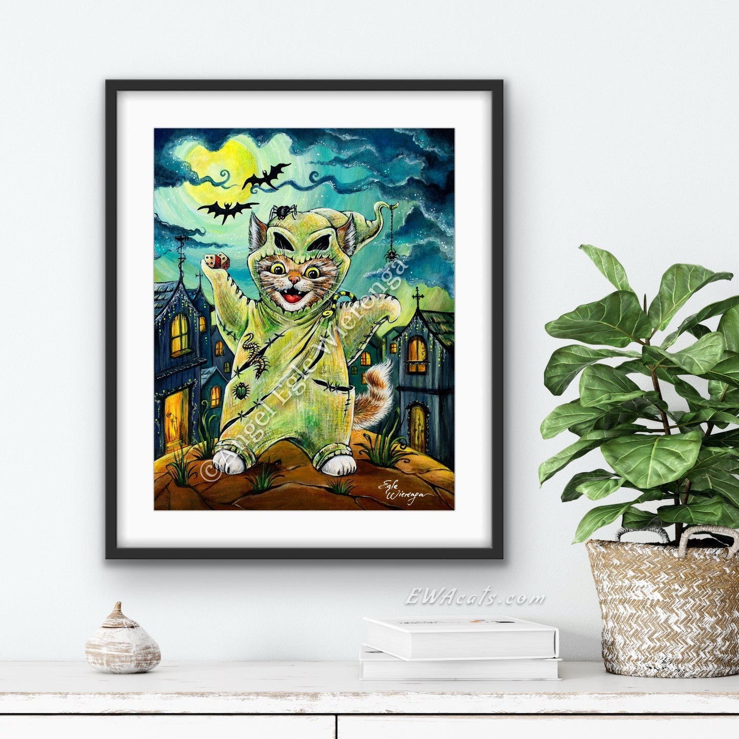 Art Print "Oobie boogie Kitty"