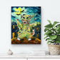 SUPREME MASTER CANVAS "Oogie Boogie Kitty" Limited to 5!