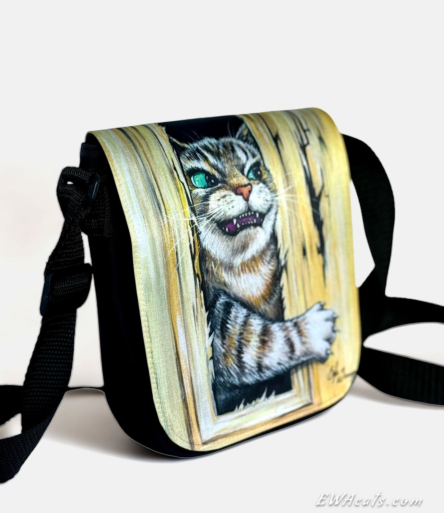 Shoulder Bag "Here's Kitty"